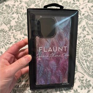 FLAUNT iPhone 15 pro max case 💜💖
